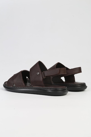 Pierre Cardin Pc-5124-3892 Kahve-erkek Sandalet Kahverengi