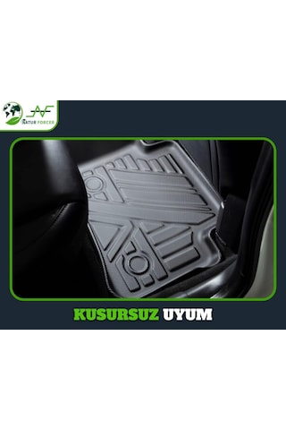 Kia Soul 2008-2013 Uyumlu 4d Havuzlu Paspas Takımı Naturforcer
