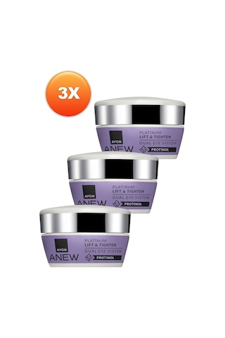 Avon Anew Platinum Lift & Tighten Dual Eye System 3 x 20 ML