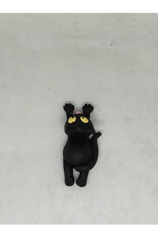 Tırmanan Kedi Magnet Siyah