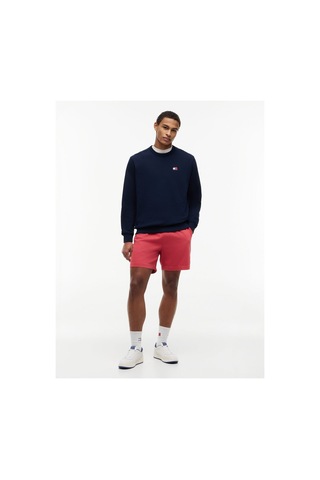 Tommy Jeans Dm0dm21921 Bds L Tjm Reg Badge Crew Htr-16068 Karanlık Gece Lacivert