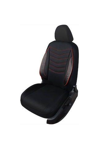 Navi Yeni Nesil Serisi Universal Oto Koltuk Kılıfı Siyah-Kırmızı