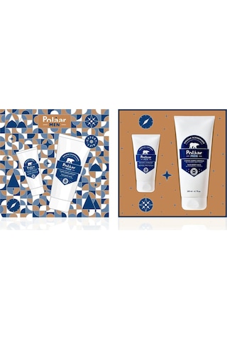 Polaar Men Scandinavian Shower 3'ü 1 Arada Duş Jeli 200 ML + Extreme Cream Nemlendirici Aydınlatıcı Krem 50 ML