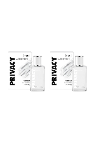 Privacy Woman Addiction Edt Kadın Parfüm 50 Ml X 2 Adet Ferah