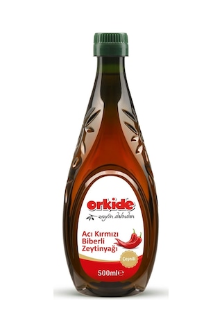 Orkide Acı Kırmızı Biberli Zeytinyağı 500 ML