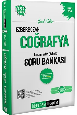 Pegem Coğrafya Ezberbozan Soru Bankası 2026 Kpss Pegem Coğrafya Ezberbozan Soru Bankası 2026 Kpss