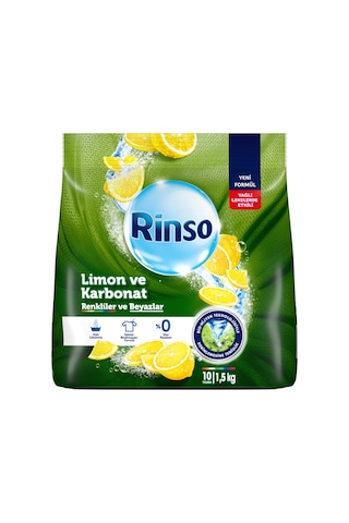 Rinso Limon Karbonat 1,5 Kg Renkli+beyaz