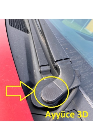 Ayyüce 3d,Toyota Uyumlu Yaris Corolla Verso Auris Silecek Vida Kapağı 2x
