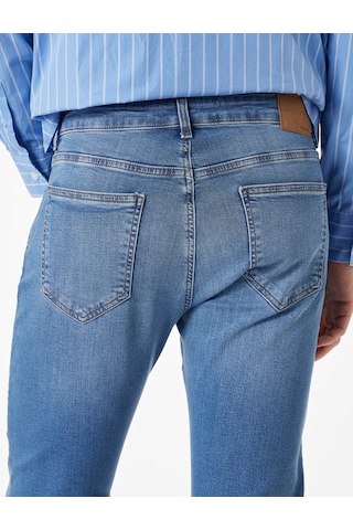 Koton Düğmeli Cep Detaylı Normal Bel Slim Fit Jean Pantolon - Brad Jean Orta İndigo 6sam40115nd