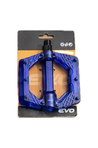 Bisiklet Çivili Platform Pedal Ve 17 Cm Bisiklet Direksiyon Çok Renkli Elcik Seti Lacivert