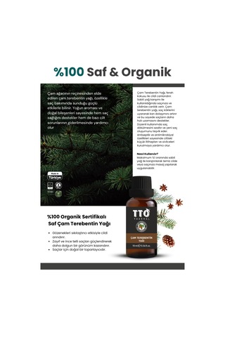 Tto Thermal Çam Terebentin Yağı 10 Ml
