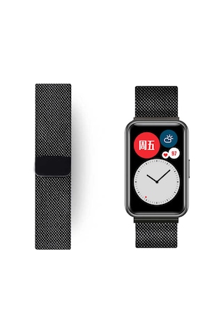 Huawei Watch Fit Kordon Milano Loop Metal Kordon