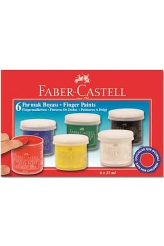 Faber Castell 6'lı Parmak Boya