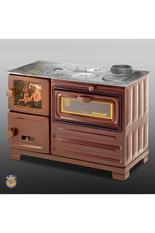 Erendemir Kuzine Şömine Tuğlalı Soba Ek104f-t