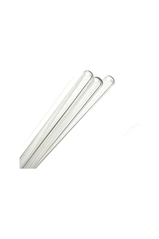 Agena 3 Adet Borosilikat Cam Baget 7x300 Mm - İçi Dolu Çubuk Glass Stirring Bar