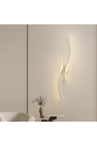 Kıvrım Kıvrım Model Led Beyaz Işık Ultra Power Led Avize Y