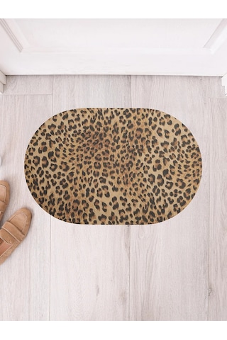 Joyarty Antre Paspası "klasik Leopar" 58x38 Cm 349795819 Kahverengi