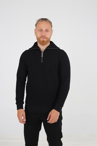 Brango 95015 Erkek Sweat Shirt Siyah