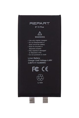 Apple Uyumlu iPhone 15 Plus Batarya Film'siz Puntalanabilir Cell 4422 Mah