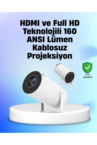 4k Uyumlu 130 İnç Full Hd Projeksiyon Cihazı Ve Kablosuz Aktarım Özelliği-127517