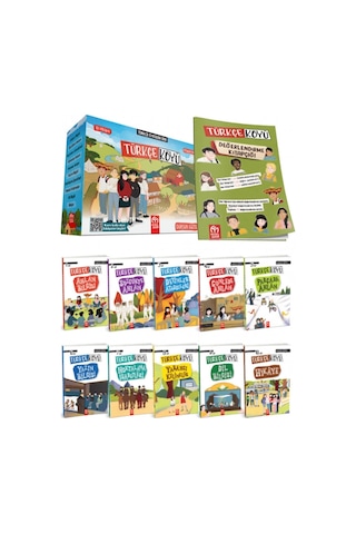 3. Ve 4. Sınıf Türkçe Köyü Hikaye Seti 10 Kitap Model Çocuk 3. Ve 4. Sınıf Türkçe Köyü Hikaye Seti 10 Kitap Model Çocuk