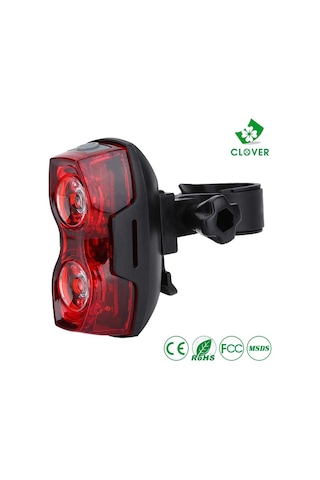 Çift Ledli Su Geçirmez Bisiklet Stop Lambası