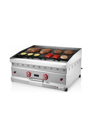 Silverinox Doğalgazlı Set Üstü Lavtaşlı Izgara 70 Cm Diğer