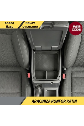 Toyota Hilux 2016-2025 İle Uyumlu, Orta Konsol Düzenleyici-organizer