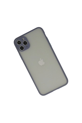 Newface Apple, Uyumlu iPhone 12 Pro Kılıf Montreal Silikon Kapak Semeglbl - 28 - Gri