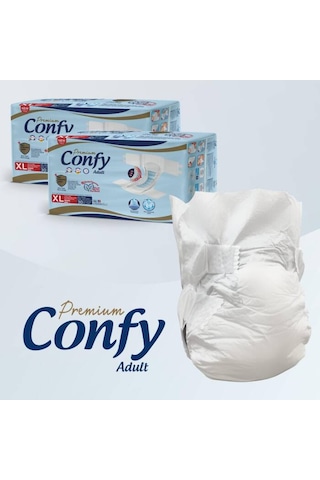 Confy Adult Yetişkin Bezi Extralarge 30 Adet X 3 Paket