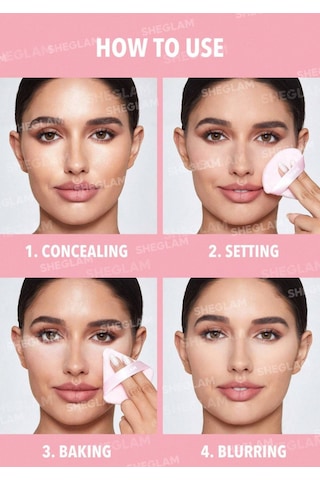 Sheglam Bubblegum İkilisi Yüz Ve Göz Altı Sabitleyici Pudra
