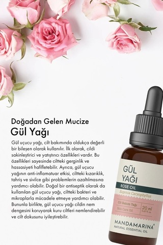 Mandamarina Gül Yağı 20 ML