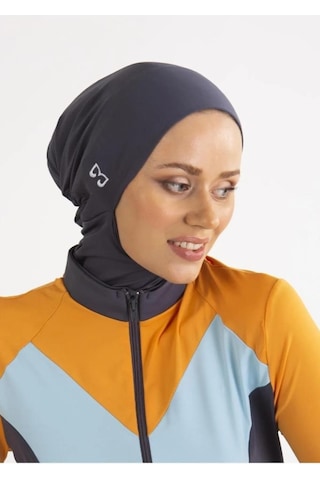 Mayovera Antrasit Logo Tasarım Bone Siyah