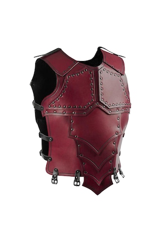 Suntek Yetişkin Binicilik Binicilik Yeleği Koruyucu Üç Kırmızı