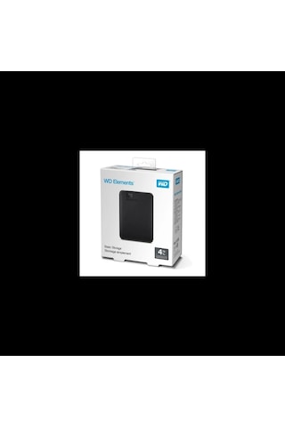 Wd Wdbu6y0040bbk-wesn, Elements, 4tb, 2.5&amp Quot , Usb3.0, Taşınabilir, Harici Hdd, Siyah Türkiye