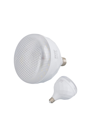 Zmr Zmr-113/b.65 50w Kristal Camlı T-bulb Beyaz Led Ampul E27 6500k 15x19mm