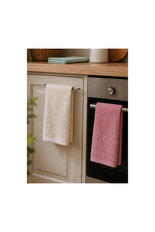 Renkli Mutfak Havlusu 30x50 Cm 3 Lü Set %100 Pamuk - Rosemeadow Çok Renkli