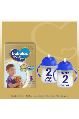 Bebelac Gold 3 Devam Sütü 800 G x 3 Adet
