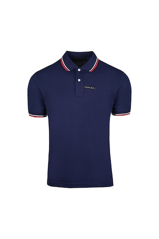 Prada Erkek Polo Yaka T-shırt Sjn256-322-f0sjb Lacivert