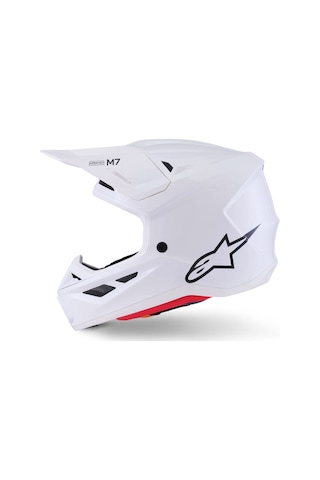 Alpinestars Sm7 Off-Road Cross Kaskı Beyaz