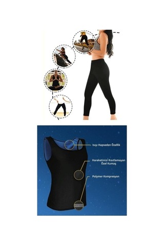 Termal Sauna Tayt Atlet Takımı