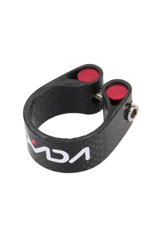 Kosona Karbondan Hafif Dayanıklı Bisiklet Oturma Direği Klem 34.9mm - 30.8/31.6mm Uyumlu Kilitleme Somunu Çok Renkli