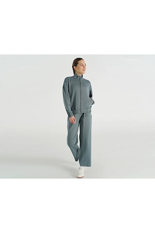 Hummel Sabrina Pants Kadın Günlük Eşofman Altı 932250-7319 Yeşil Yeşil