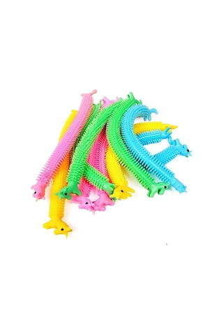 4 Adet Duyusal Stres Oyuncağı Uzayan Bileklik 4 Pcs Colourful Sensory Fidget Toy Anti Stress Toys