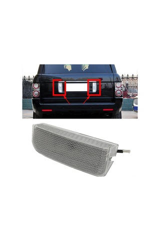 Yaozixa Range Rover L322 2003-2012 Arka Sağ Geri Vites Lambası Lens -  Uyum, Kolay Kurulum, Plasti Malzeme  --