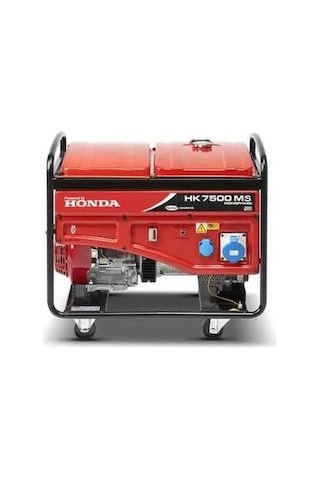 Honda Hk 7500 Ms Marşlı Monofaze 7.5 Kva Benzinli Jeneratör