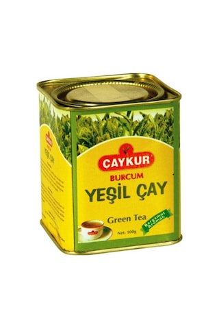 Çaykur Burcum Yeşil Çay Teneke 100 G Çaykur Burcum Yeşil Çay Teneke 100 G