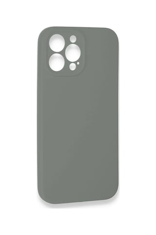 Newface - 621 - iPhone Uyumlu 13 Pro Max Kılıf Lansman Legant Silikon - Csmo-tex - - Gri