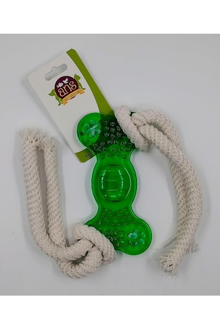 Ans Köpekler İçin İpli Jel Kemik Diş Kaşıma Isırma Oyuncak 48 CM