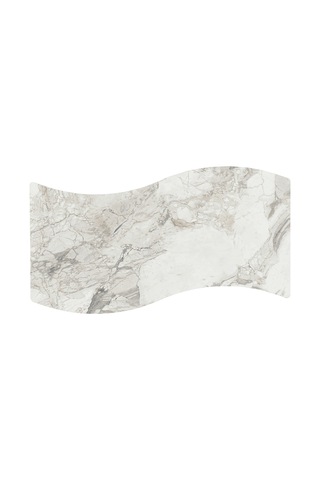 Vovvahome Salsa Mdf Ahşap Orta Sehpa - Beyaz Mermer